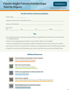 <center><b>FLYER: Bright Futures</b><br>Double-sided; 8.5x11<br>High School (BF-1)</br></center>